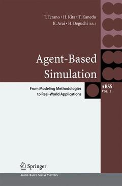 Couverture de l’ouvrage Agent-Based Simulation: From Modeling Methodologies to Real-World Applications
