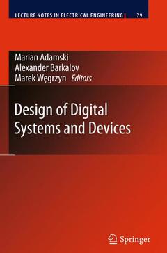 Couverture de l’ouvrage Design of Digital Systems and Devices