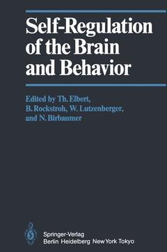 Cover of the book Self-Regulation of the Brain and Behavior