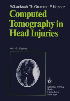 Couverture de l’ouvrage Computed Tomography in Head Injuries