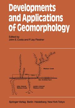 Couverture de l’ouvrage Developments and Applications of Geomorphology
