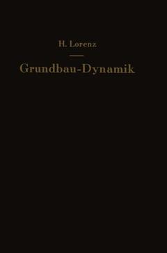 Couverture de l’ouvrage Grundbau — Dynamik