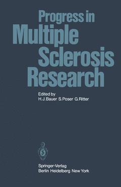 Couverture de l’ouvrage Progress in Multiple Sclerosis Research