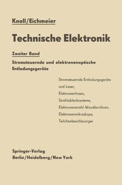 Couverture de l’ouvrage Technische Elektronik