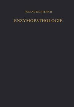 Couverture de l’ouvrage Enzymopathologie
