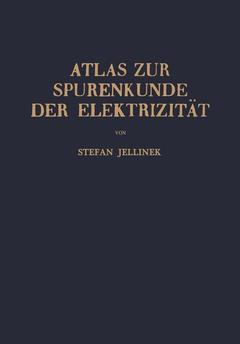 Couverture de l’ouvrage Atlas zur Spurenkunde der Elektrizität