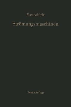 Couverture de l’ouvrage Strömungsmaschinen