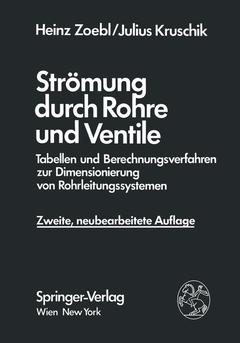 Couverture de l’ouvrage Strömung durch Rohre und Ventile