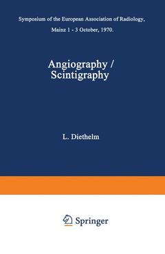 Couverture de l’ouvrage Angiography / Scintigraphy