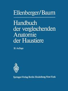 Couverture de l’ouvrage Handbuch der vergleichenden Anatomie der Haustiere