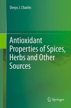Cover of the book Antioxidant Properties of Spices, Herbs and Other Sources