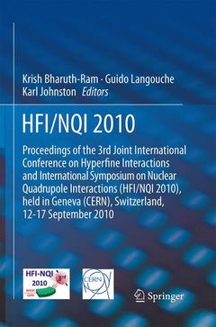 Cover of the book HFI / NQI 2010