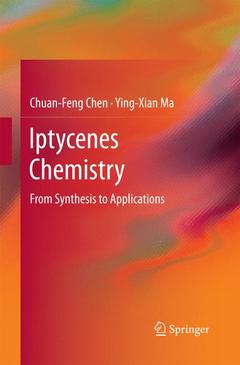 Couverture de l’ouvrage Iptycenes Chemistry