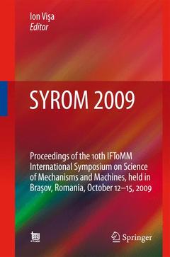 Couverture de l’ouvrage SYROM 2009