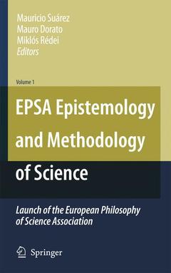 Couverture de l’ouvrage EPSA Epistemology and Methodology of Science