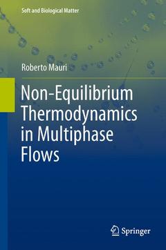 Couverture de l’ouvrage Non-Equilibrium Thermodynamics in Multiphase Flows