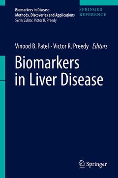 Couverture de l’ouvrage Biomarkers in Liver Disease