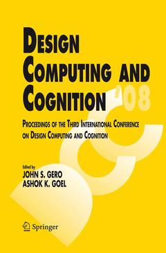 Couverture de l’ouvrage Design Computing and Cognition '08