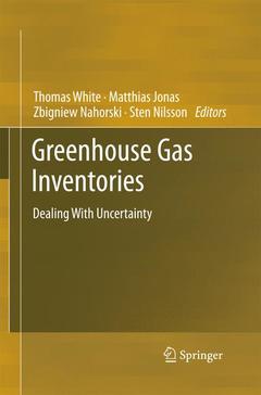 Couverture de l’ouvrage Greenhouse Gas Inventories