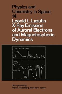Couverture de l’ouvrage X-Ray Emission of Auroral Electrons and Magnetospheric Dynamics
