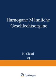 Couverture de l’ouvrage Harnorgane Männliche Geschlechtsorgane