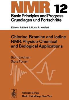 Cover of the book Chlorine, Bromine and Iodine NMR