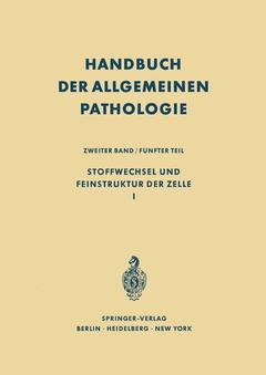 Cover of the book Stoffwechsel und Feinstruktur der Zelle I