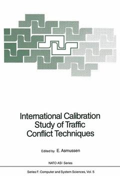 Cover of the book International Calibration Study of Traffic Conflict Techniques