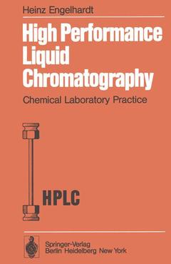 Couverture de l’ouvrage High Performance Liquid Chromatography