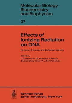 Cover of the book Effects of Ionizing Radiation on DNA