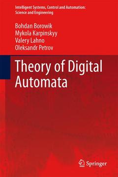 Couverture de l’ouvrage Theory of Digital Automata
