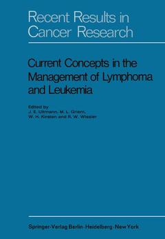 Couverture de l’ouvrage Current Concepts in the Management of Lymphoma and Leukemia