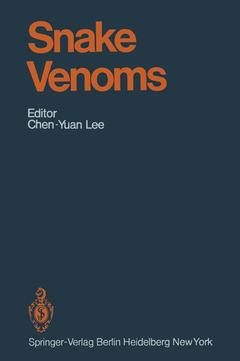 Cover of the book Snake Venoms