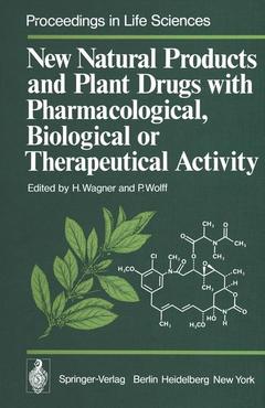 Couverture de l’ouvrage New Natural Products and Plant Drugs with Pharmacological, Biological or Therapeutical Activity