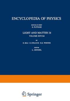 Cover of the book Light and Matter Id / Licht und Materie Id