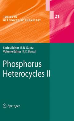 Couverture de l’ouvrage Phosphorus Heterocycles II