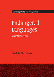 Couverture de l’ouvrage Endangered Languages