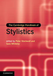 Couverture de l’ouvrage The Cambridge Handbook of Stylistics