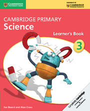 Couverture de l’ouvrage Cambridge Primary Science Stage 3 Learner's Book 3