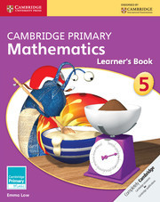 Cover of the book Cambridge Primary Mathematics Stage 5 Learner's Book 5