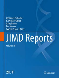 Couverture de l’ouvrage JIMD Reports, Volume 19