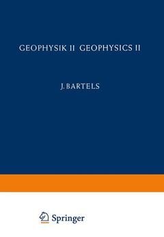 Couverture de l’ouvrage Geophysik II / Geophysics II