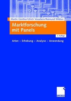 Couverture de l’ouvrage Marktforschung mit Panels