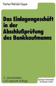 Couverture de l’ouvrage Das Einlagengeschäft in der Abschlußprüfung des Bankkaufmanns
