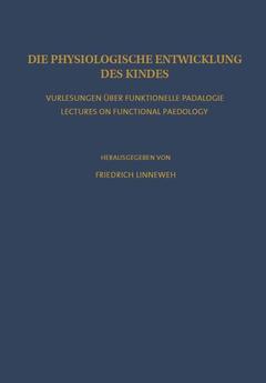 Couverture de l’ouvrage Die Physiologische Entwicklung des Kindes