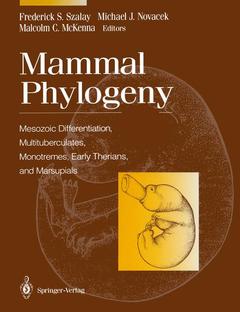 Couverture de l’ouvrage Mammal Phylogeny