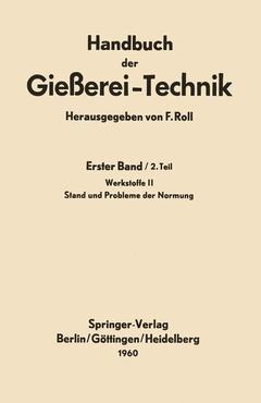 Couverture de l’ouvrage Handbuch der Gießerei-Technik