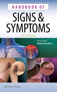 Couverture de l’ouvrage Handbook of Signs & Symptoms