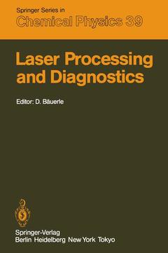 Couverture de l’ouvrage Laser Processing and Diagnostics