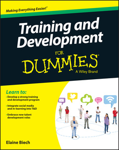 Couverture de l’ouvrage Training & Development For Dummies®